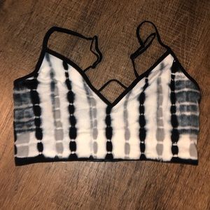 Size small tie dye sports bra
